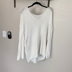White sweater